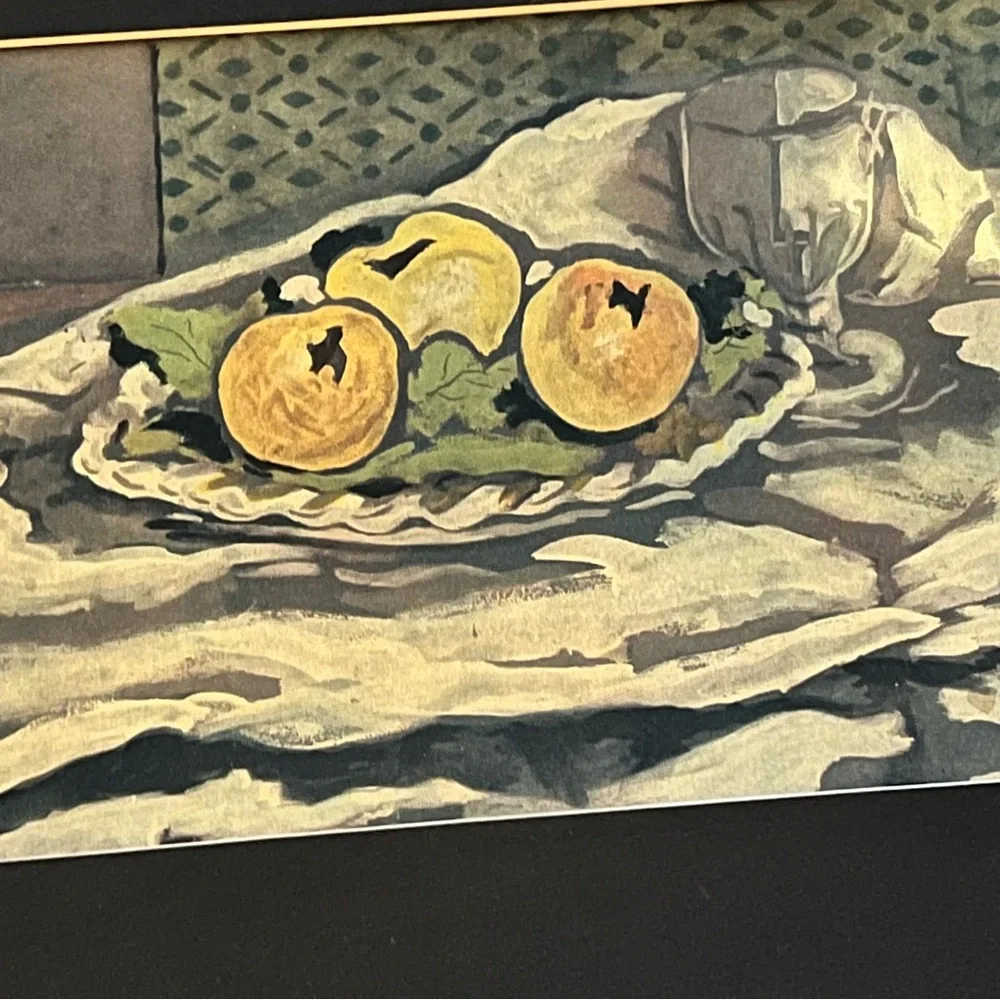 Vintage Framed Art with Gray - Gray and Brown - Picture 2 of 2